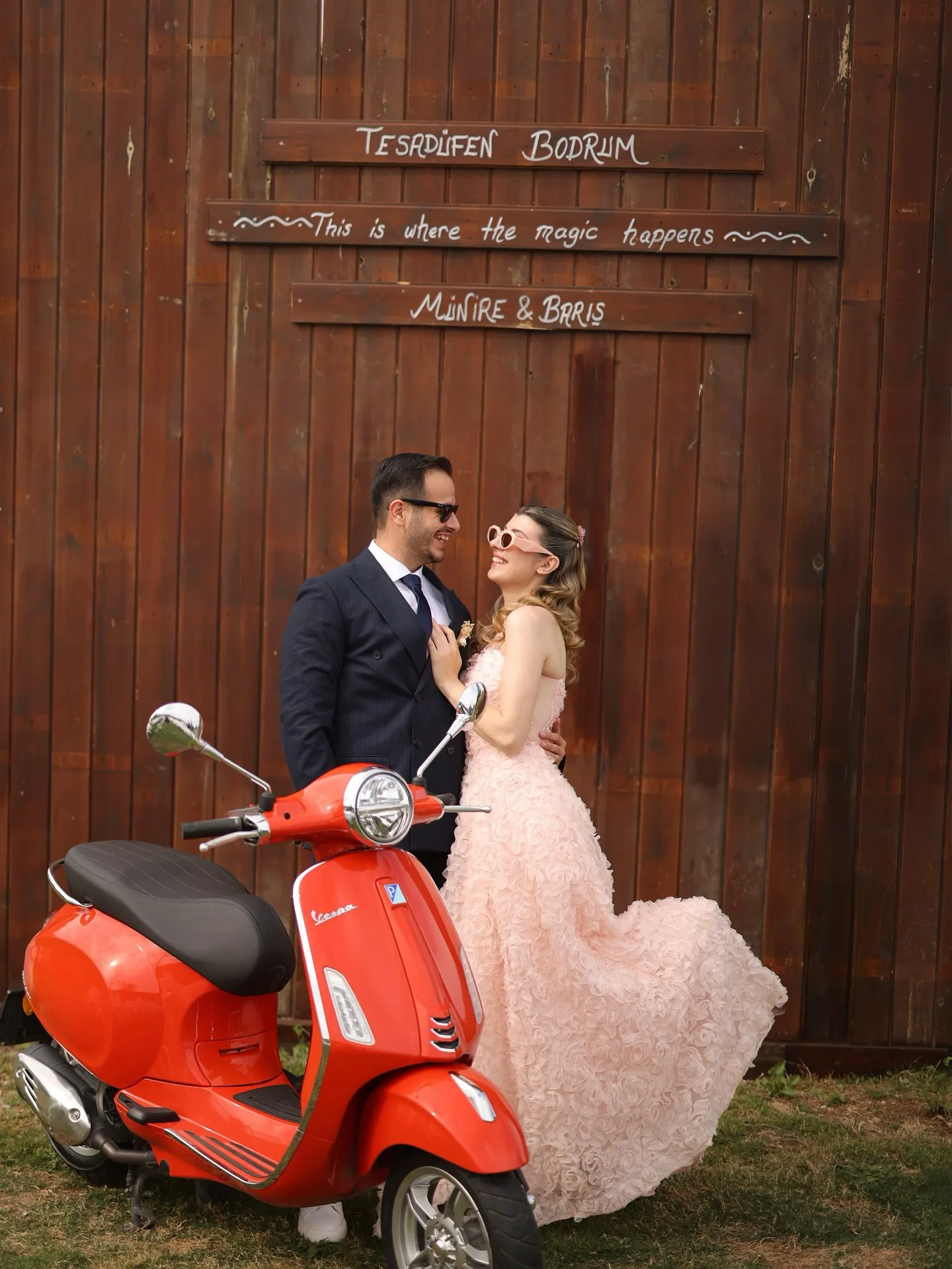 Münire & Barış — engagement, Tesadüfen Bodrum