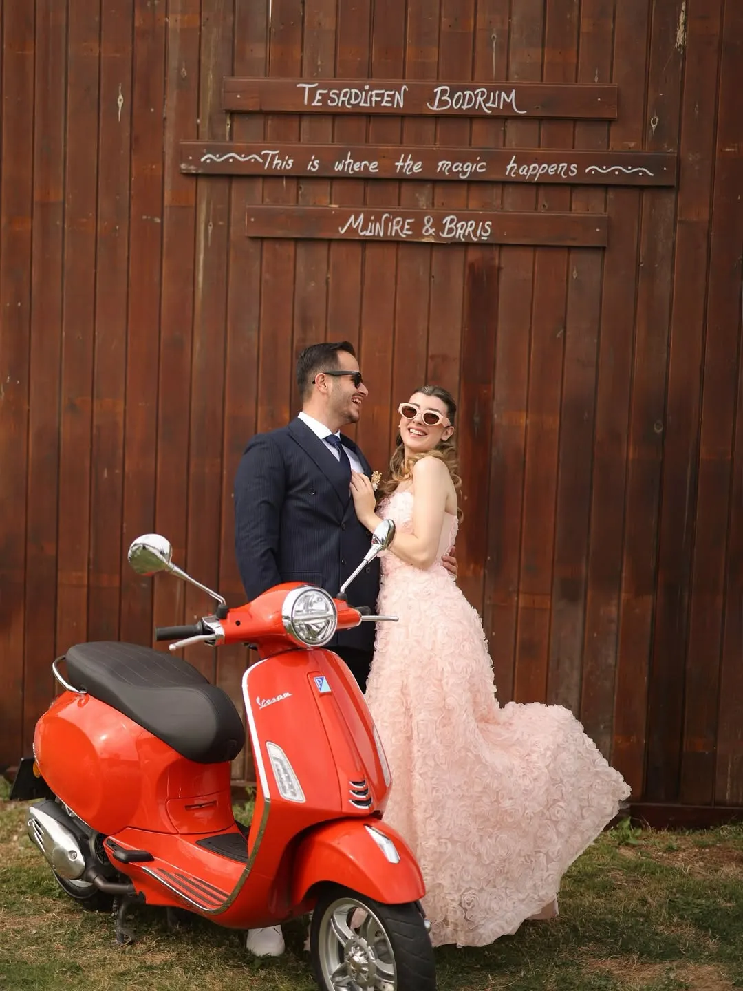 Münire & Barış — engagement, Tesadüfen Bodrum