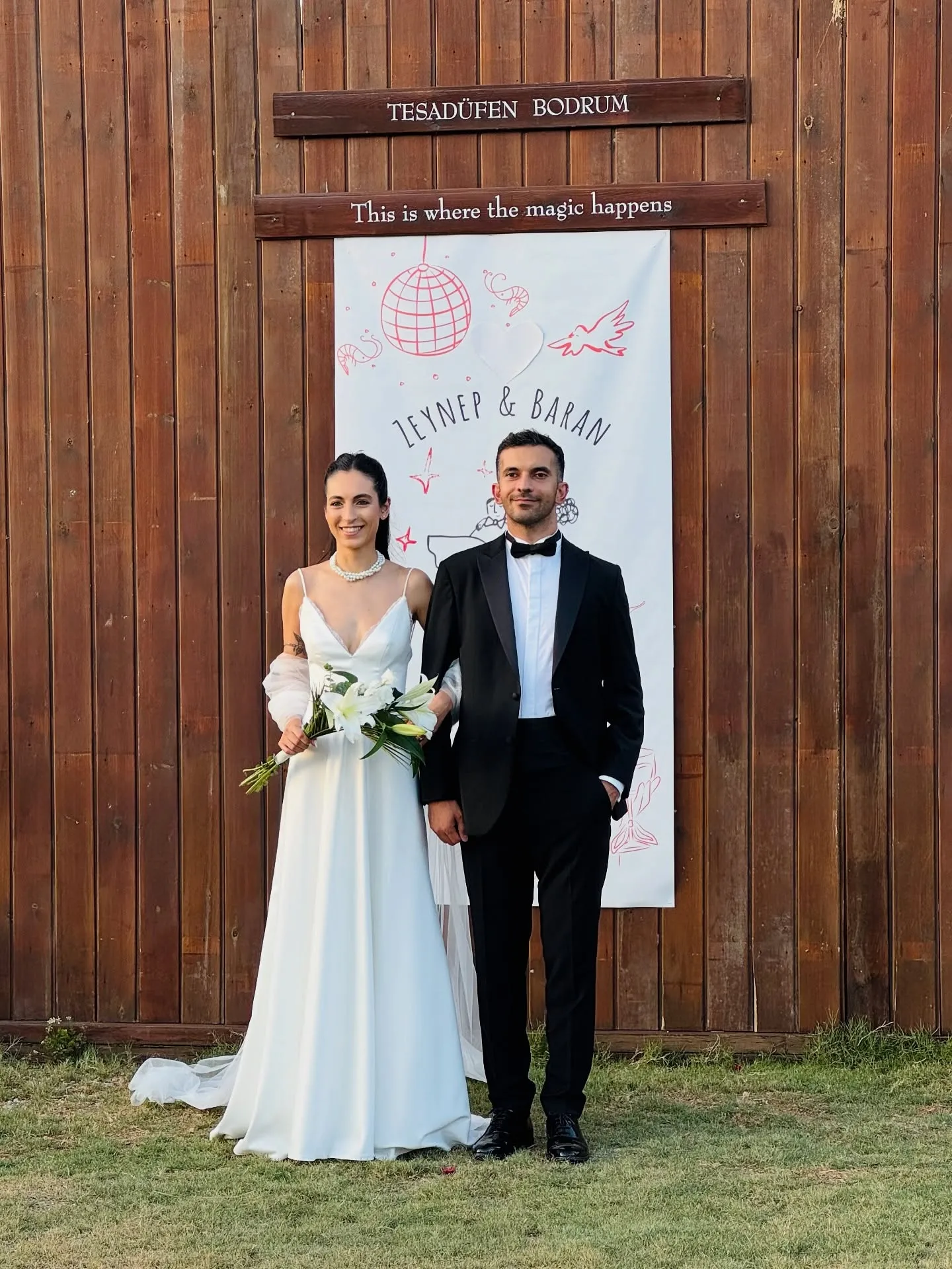 Zeynep & Baran — wedding, Tesadüfen Bodrum